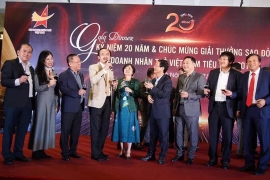 Lễ kỷ niệm 20 năm và trao giải thưởng SAO ĐỎ - DOANH NHÂN TRẺ VIỆT NAM TIÊU BIỂU 2019