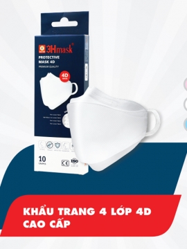 3HMASK - KHẨU TRANG 4 LỚP 4D CAO CẤP (Thùng)