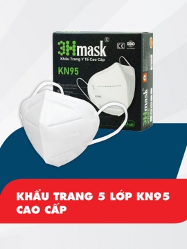 3HMASK - KHẨU TRANG Y TẾ CAO CẤP KN95 (Thùng)