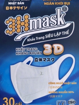 3HMASK - KHẨU TRANG 3D SIÊU LẬP THỂ